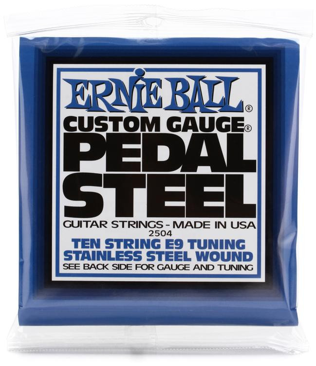 Ernie Ball 2504 Pedal Steel E9 Tuning Stainless Steel Guitar Strings