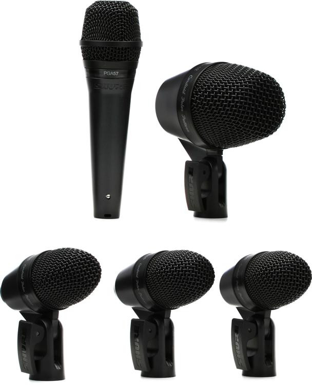 Shure PGADRUMKIT5 -piece Drum Microphone Kit