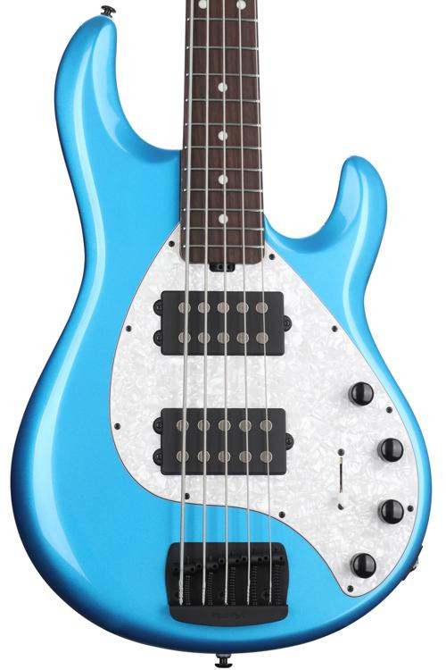 Ernie Ball Music Man StingRay Special 5 HH Bass Guitar - Speed Blue ...