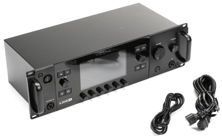 Line 6 Helix Rack Guitar Multi-effects Rack Processor Reviews | Sweetwater