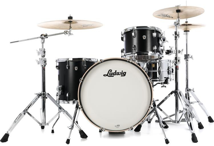 SALE／85%OFF】 Ludwig LS264XXB2 Neusonic Snare Drum 14×6.5 Black Velvet 