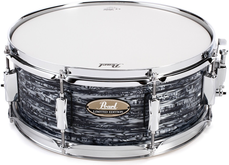Pearl Limited Edition Maple Snare Drum 6.5"x14", Strata Black