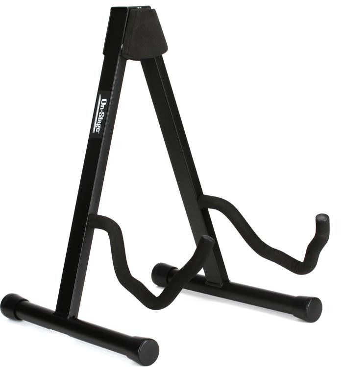 OnStage Stands GS7362B Standard Single AFrame Guitar Stand Sweetwater