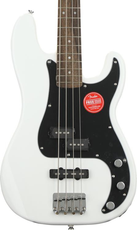 Squier By Fender Affinity Series® 0378703505 Active Jazz Bass Guitar Olympic White I4834017806