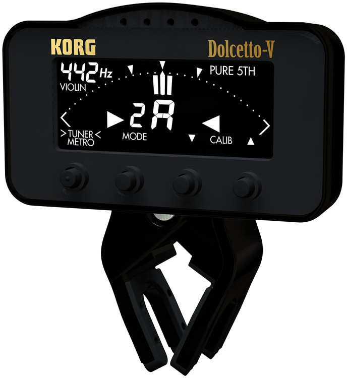 AW3V Dolcetto Clip On Tuner/Metronome for Violin/Viola Sweetwater