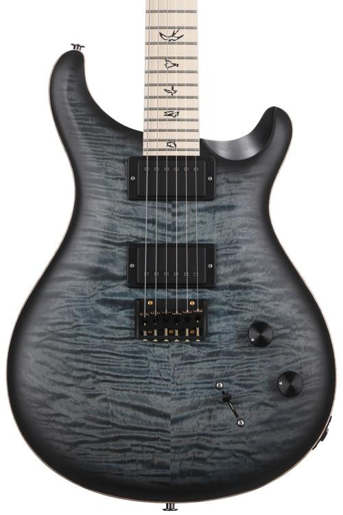 PRS DW CE 24 Hardtail Limited Edition Faded Blue Smokeburst Sweetwater
