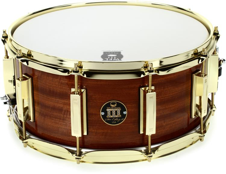 WFLIII 1728N Series Mahogany Snare Drum 6.5 x 14 inch Gloss with