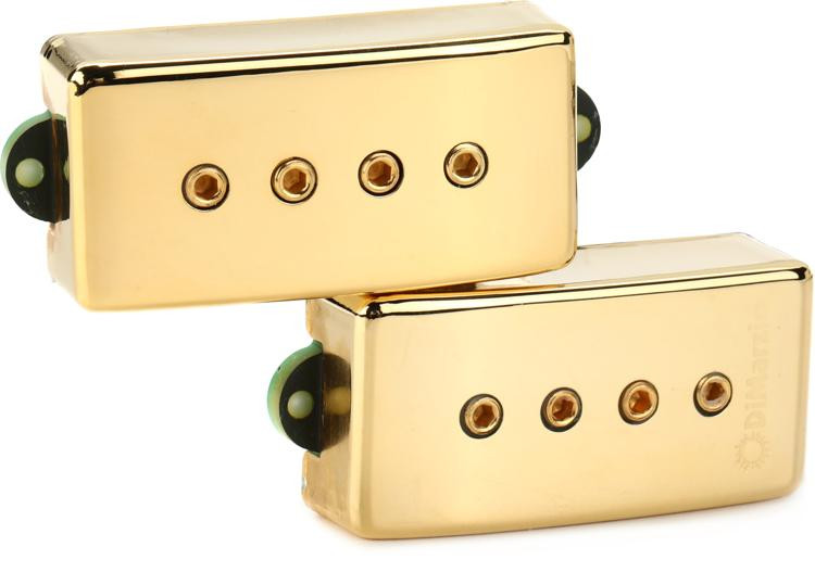 DiMarzio Relentless P Bass Pickup Set Gold Sweetwater