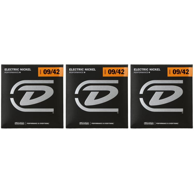 Dunlop DEN0942 Nickel Plated Steel Electric Guitar Strings .009.042