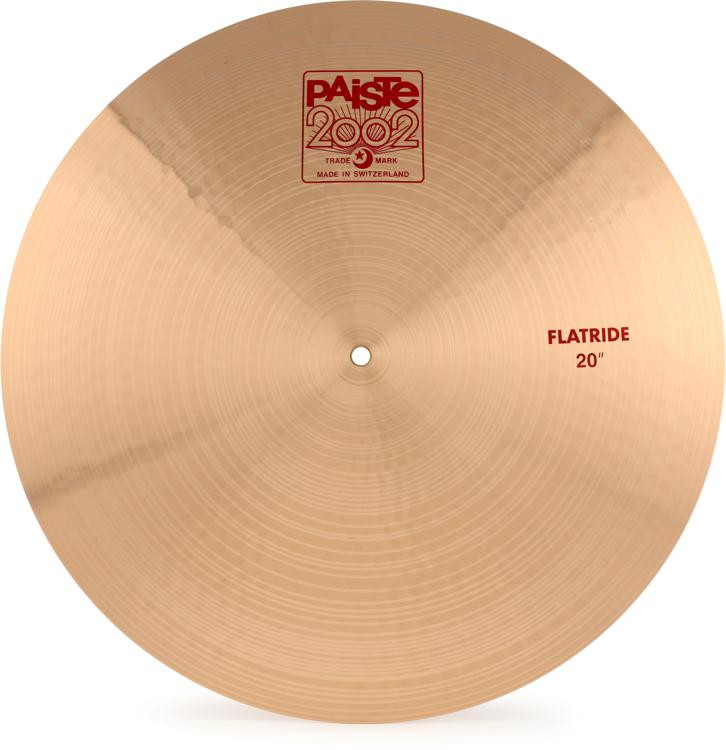 Paiste 20 inch 2002 Flat Ride Cymbal | Sweetwater