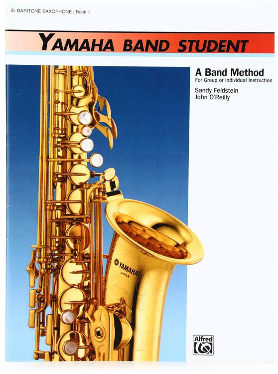 Alfred Music Yamaha Band Student Book 1, Baritone Saxophone Sweetwater