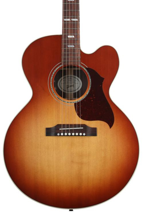 Gibson Acoustic J-185 EC Modern Rosewood Acoustic Guitar - Rosewood ...