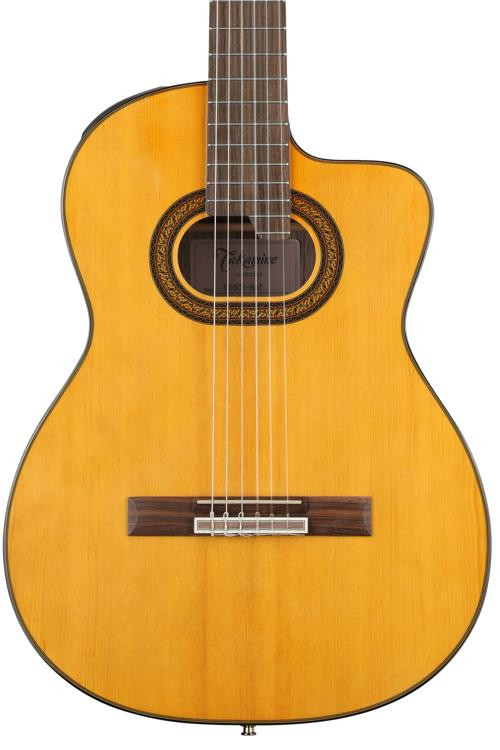 Takamine GC6CE, Nylon String AcousticElectric Guitar Natural