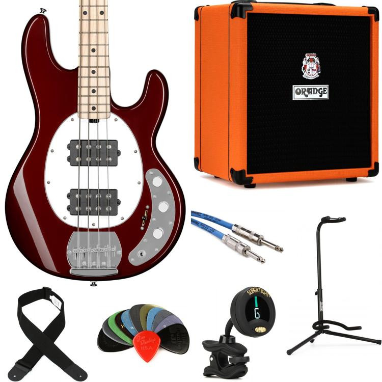 Sterling By Music Man StingRay RAY4HH Dent 'n' Scratch Bass Guitar and