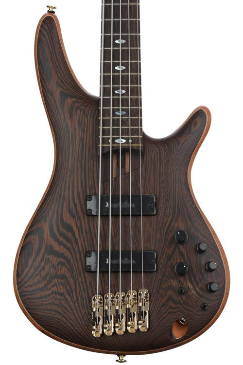 Ibanez Prestige SR5005 Bass Guitar - Wenge | Sweetwater