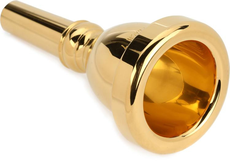 Bach 335 Classic Series Goldplated Tuba Mouthpiece 7 Sweetwater