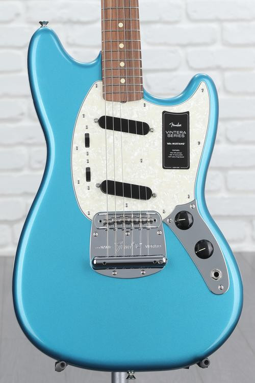 Fender Vintera '60s Mustang - Lake Placid Blue | Sweetwater
