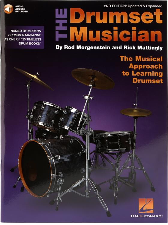Hal Leonard Drumset Musician 2nd Edition Drum Method Book Sweetwater