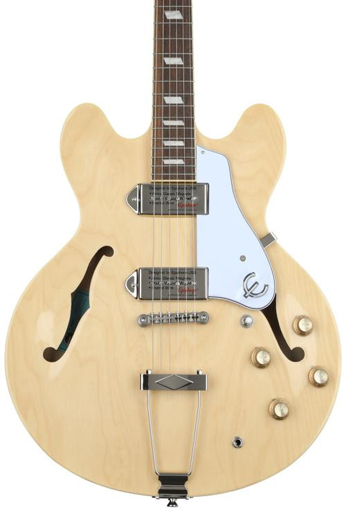 Epiphone Casino Archtop Hollowbody Electric Guitar - Natural 