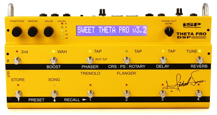 ISP Technologies MS Theta Pro DSP Michael Sweet前置放大器和多效果踏板图像1