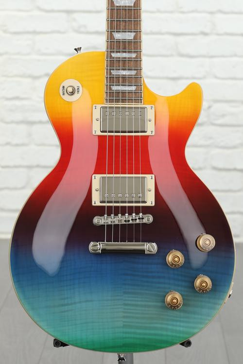 Epiphone Limited Edition Les Paul Tribute Plus Outfit - Rainbow ...