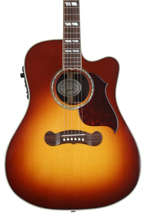 Gibson Acoustic Songwriter Deluxe EC Studio 2018 - Rosewood Burst |  Sweetwater