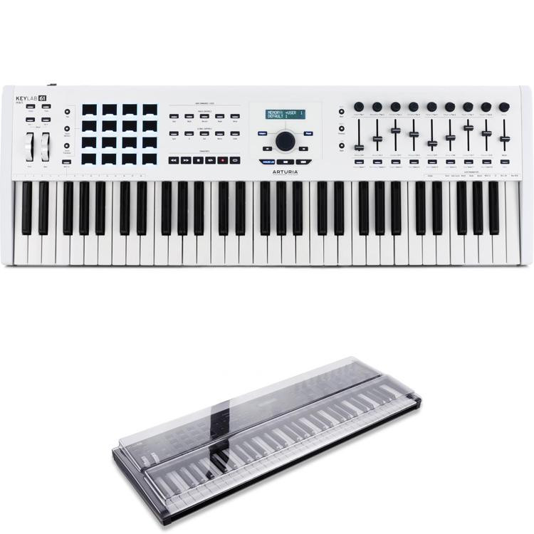 Arturia KeyLab 61 MkII 61-key Keyboard Controller with Decksaver Cover ...