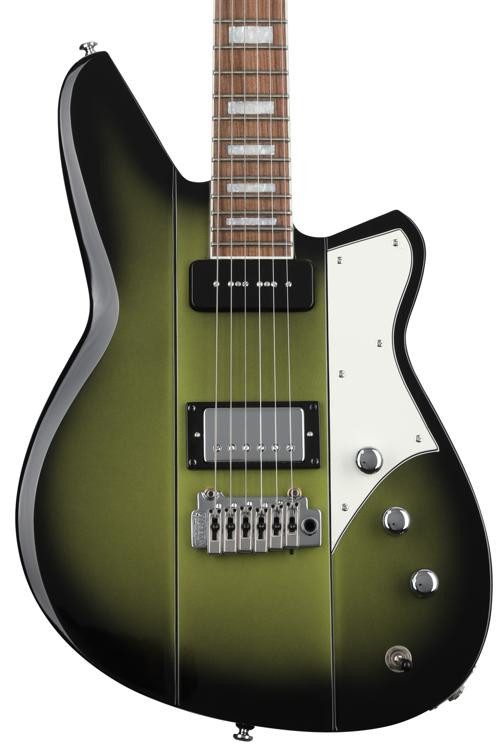 Reverend Warhawk DAW Solidbody Electric Guitar Avocado Burst Sweetwater