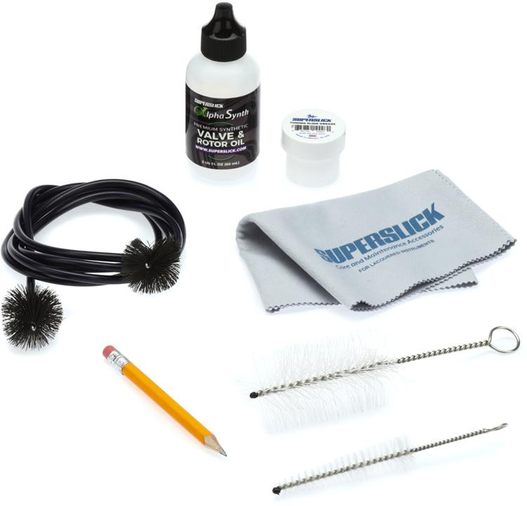 Superslick Superslick Low Brass Care Kit Synthetic Sweetwater