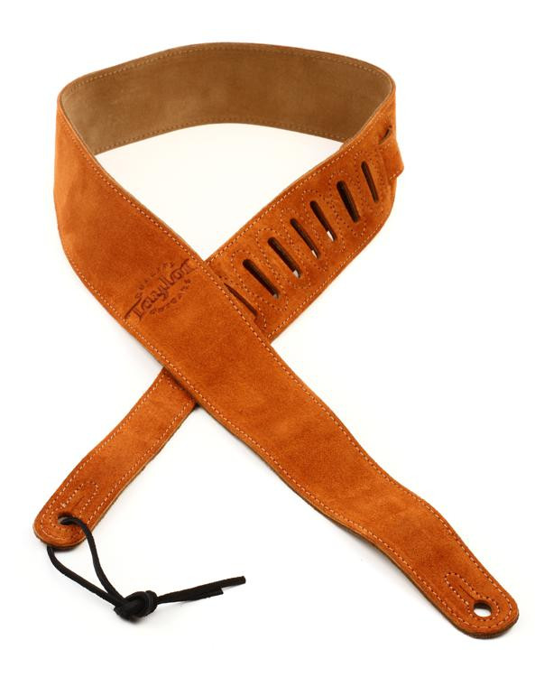 Taylor Suede Guitar Strap Honey Sweetwater