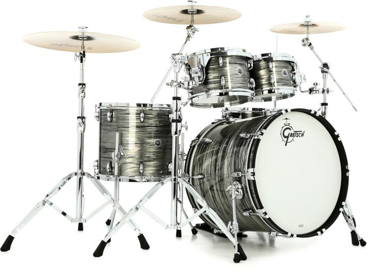 Gretsch Drums Brooklyn GBE8246 4piece Shell Pack Grey Oyster