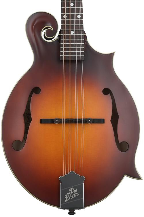 The Loar LM-590-MS Acoustic F-style Mandolin - Satin Tobacco Sunburst ...