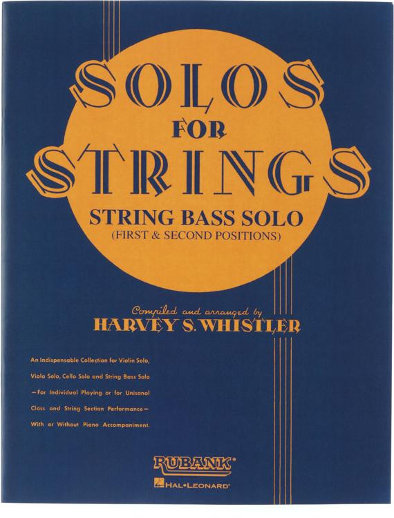 Hal Leonard Solos for Strings Double Bass (1st and 2nd Positions