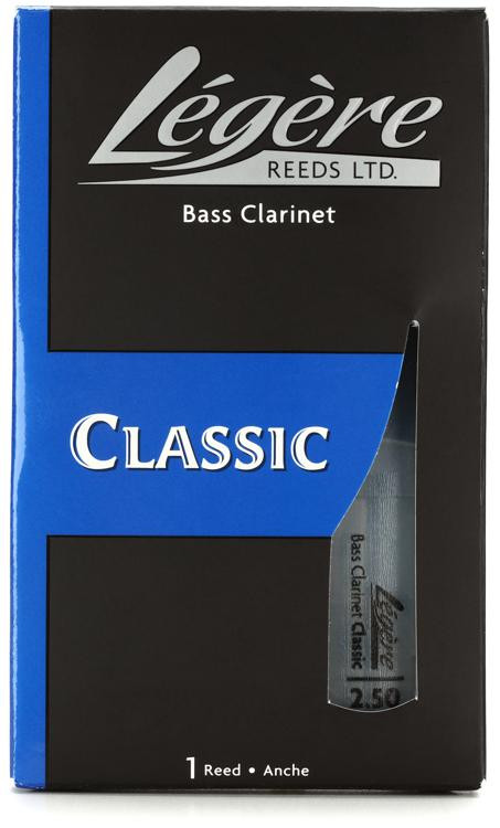 Legere LEBCL25 Classic Bass Clarinet Reed - 2.5 | Sweetwater