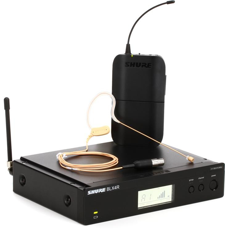 Shure BLX14R/MX53 Wireless Headworn Microphone System J11 Band
