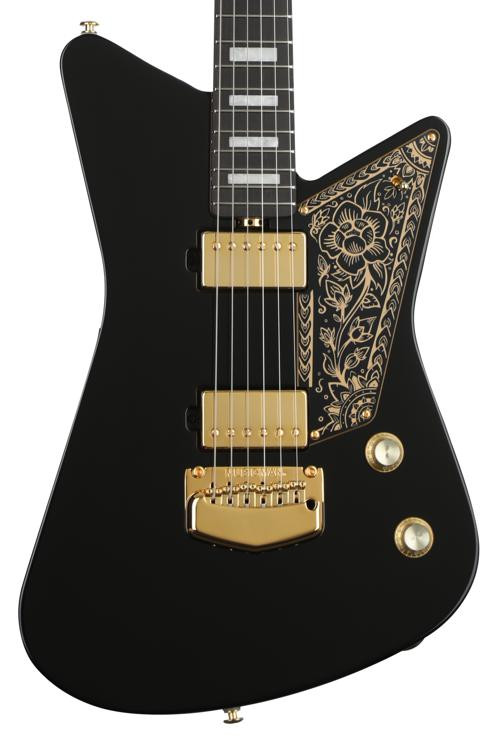 Ernie Ball Music Man Mariposa Electric Guitar - Imperial Black | Sweetwater