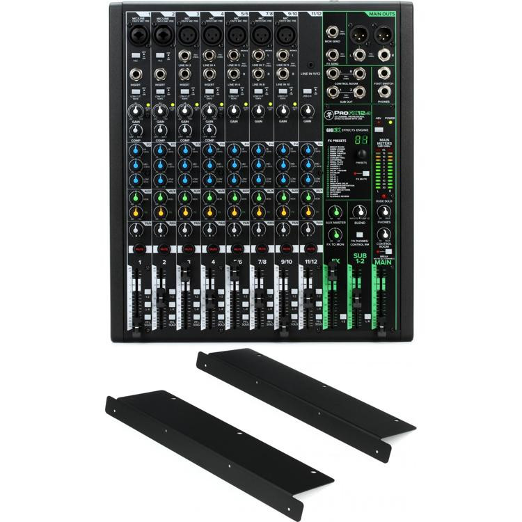 Mackie ProFX12v3 12channel Mixer with Rackmount Kit Sweetwater
