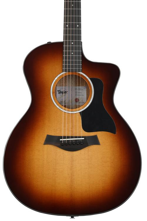 Taylor 214ce K Sb Acoustic Electric Guitar Shaded Edgeburst Sweetwater