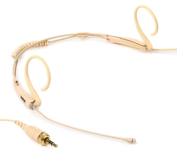 Rode HS2 Headset Microphone for Wireless Systems Pink Sweetwater