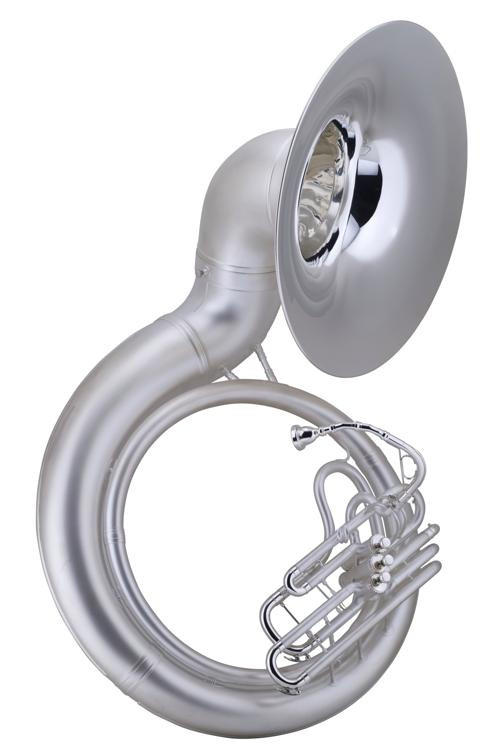 C.G. Conn 20K BBb Sousaphone - Satin Silver-Plated with Case | Sweetwater