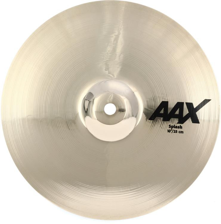 Sabian 10inch AAX Splash Cymbal Brilliant Finish Sweetwater