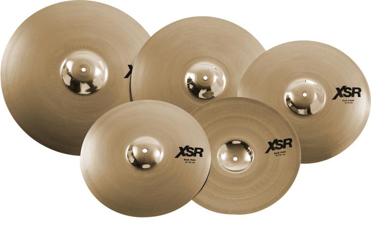 Sabian XSR Rock Performance Cymbal Set - 14/16/20 inch - with Free 18 inch  Rock Crash | Sweetwater