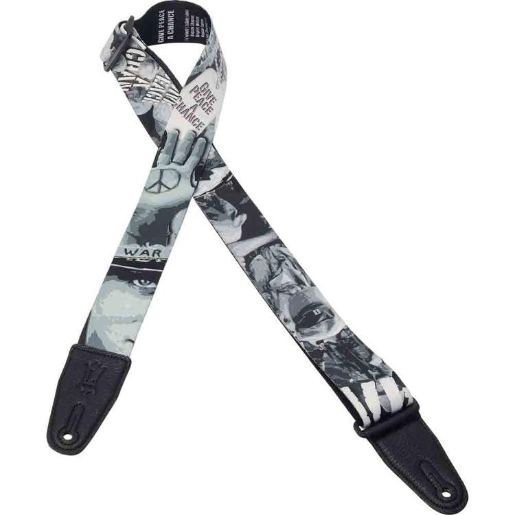 Levy's MPL2 Lennon & McCartney Polyester Guitar Strap - Give Peace a ...