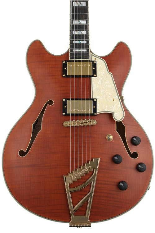 D'Angelico Deluxe DC Limited Edition Semihollow Electric Guitar