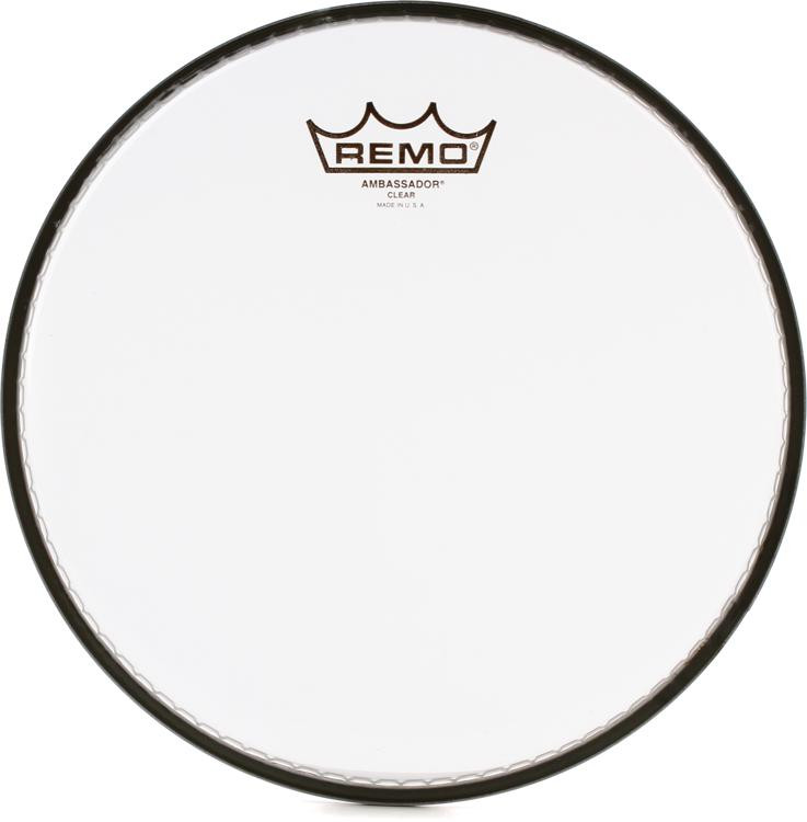 Remo Clear Ambassador Drum Head 10" Sweetwater