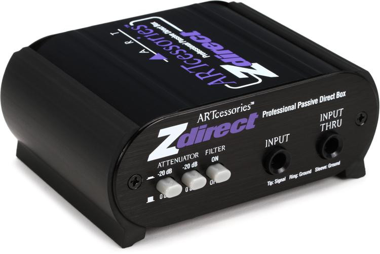 ART Zdirect 1channel Passive Instrument Direct Box Sweetwater