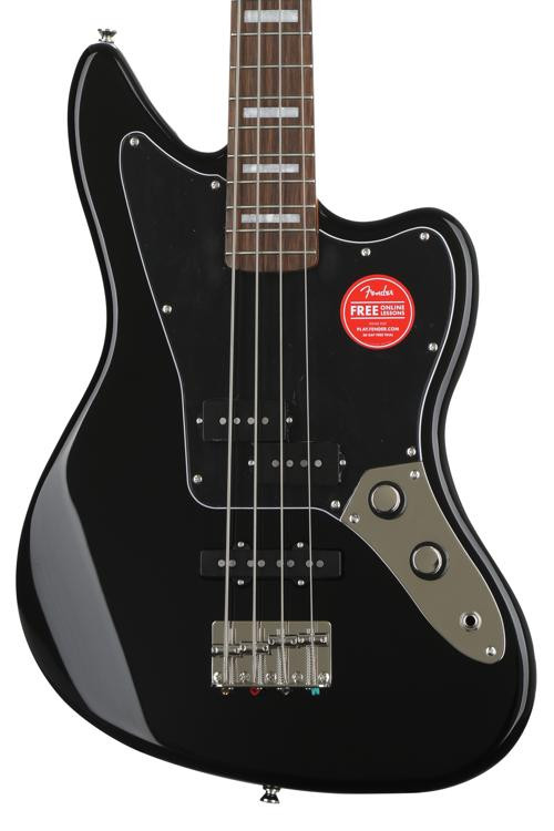 Squier Classic Vibe Jaguar Bass Black Sweetwater