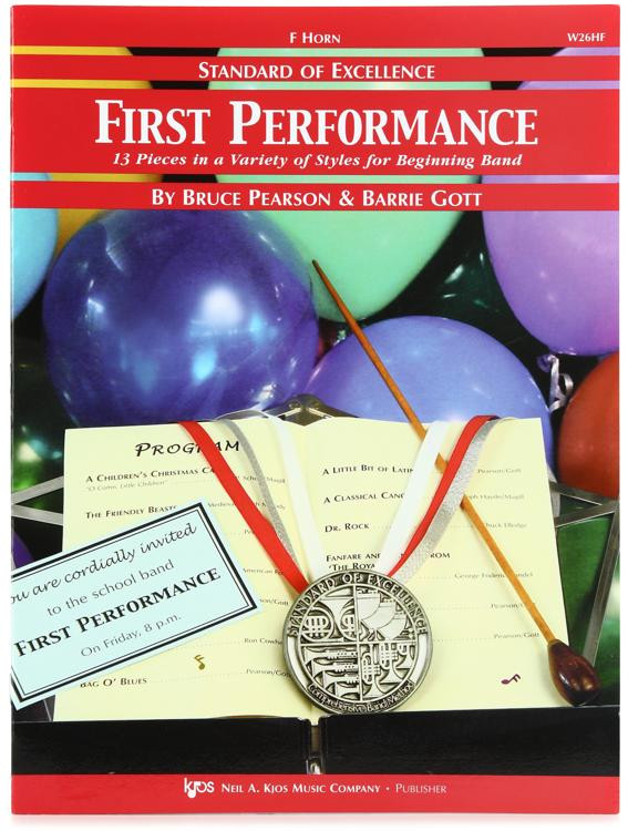 Kjos Standard of Excellence First Performance French Horn Sweetwater