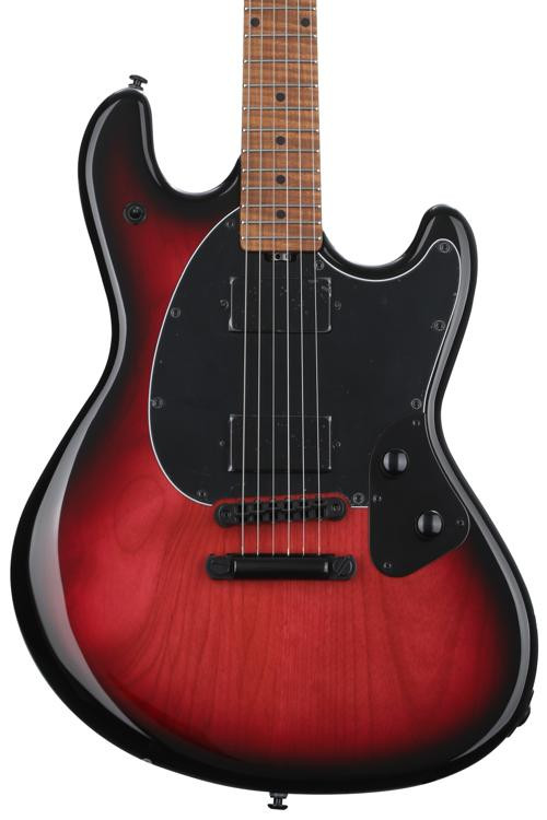 Ernie Ball Music Man StingRay HT Electric Guitar Raspberry Burst