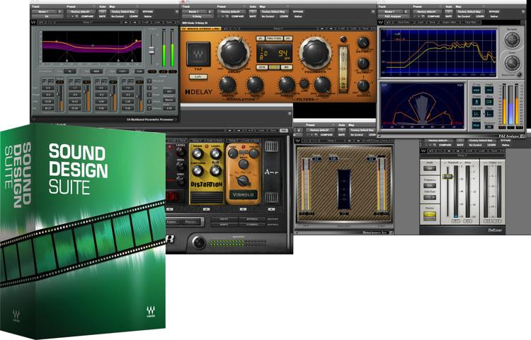 Waves Sound Design Suite Plug-in Bundle | Sweetwater